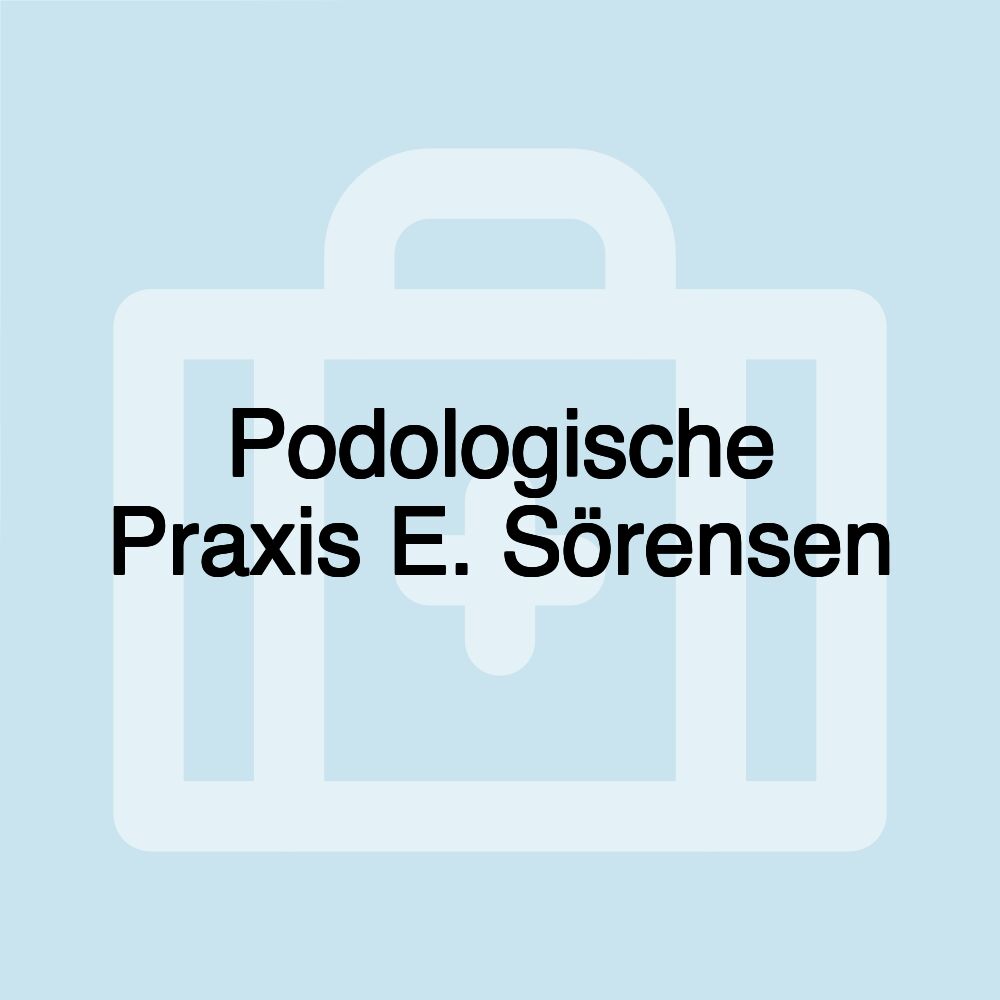 Podologische Praxis E. Sörensen