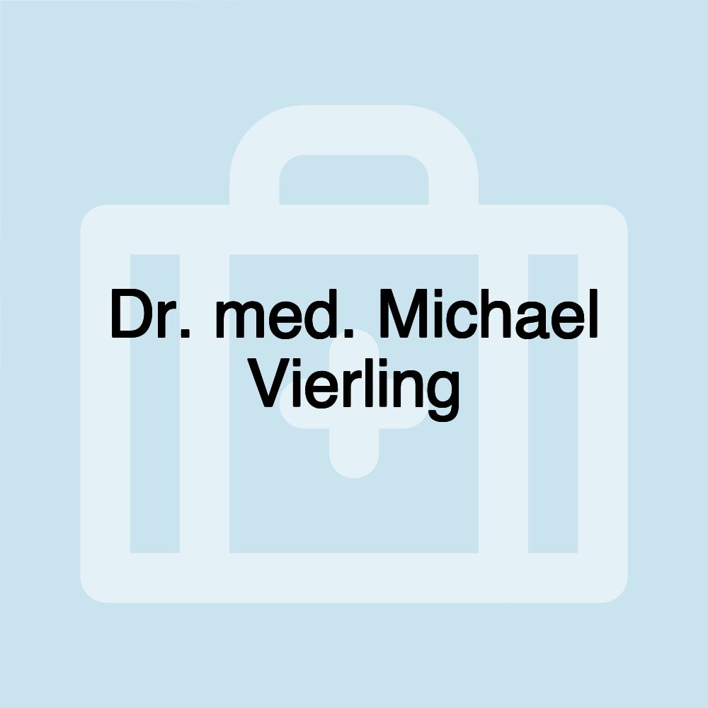 Dr. med. Michael Vierling