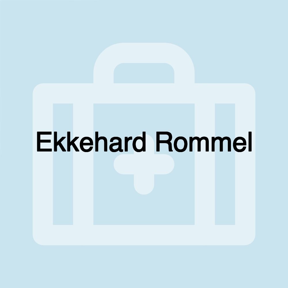 Ekkehard Rommel