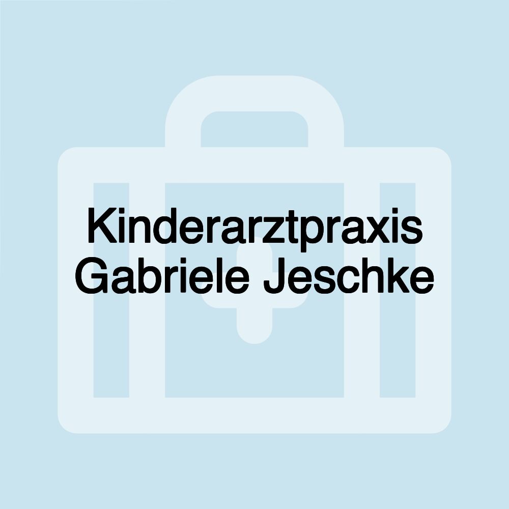 Kinderarztpraxis Gabriele Jeschke