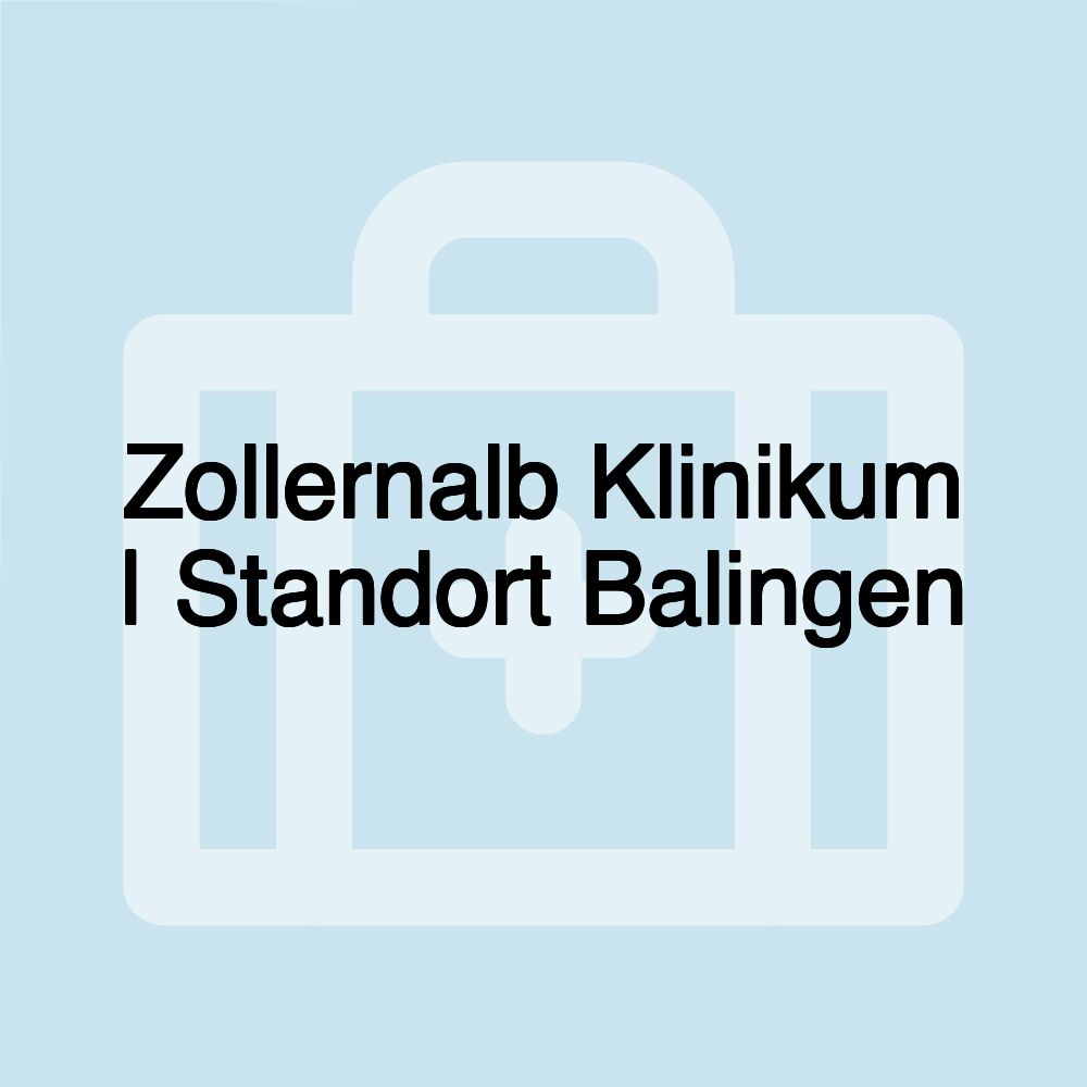 Zollernalb Klinikum | Standort Balingen