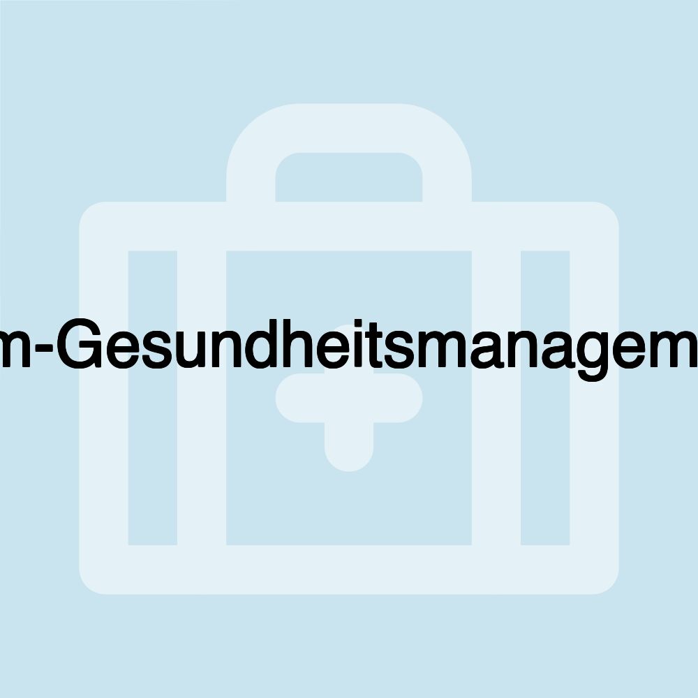 edm-Gesundheitsmanagement