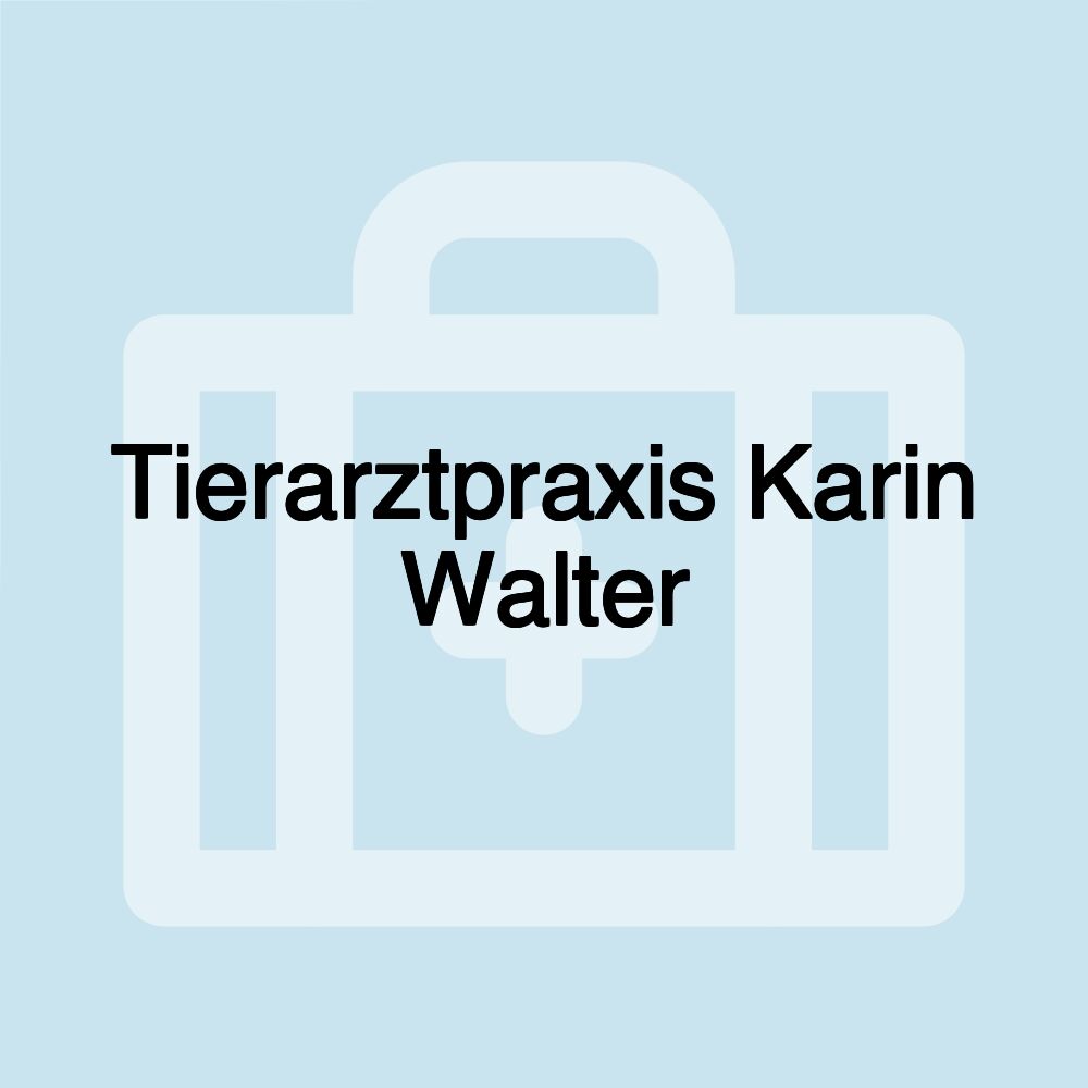 Tierarztpraxis Karin Walter