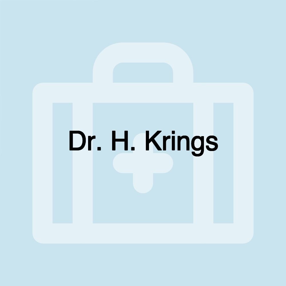 Dr. H. Krings