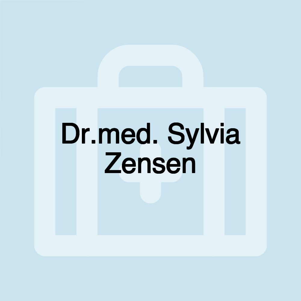 Dr.med. Sylvia Zensen