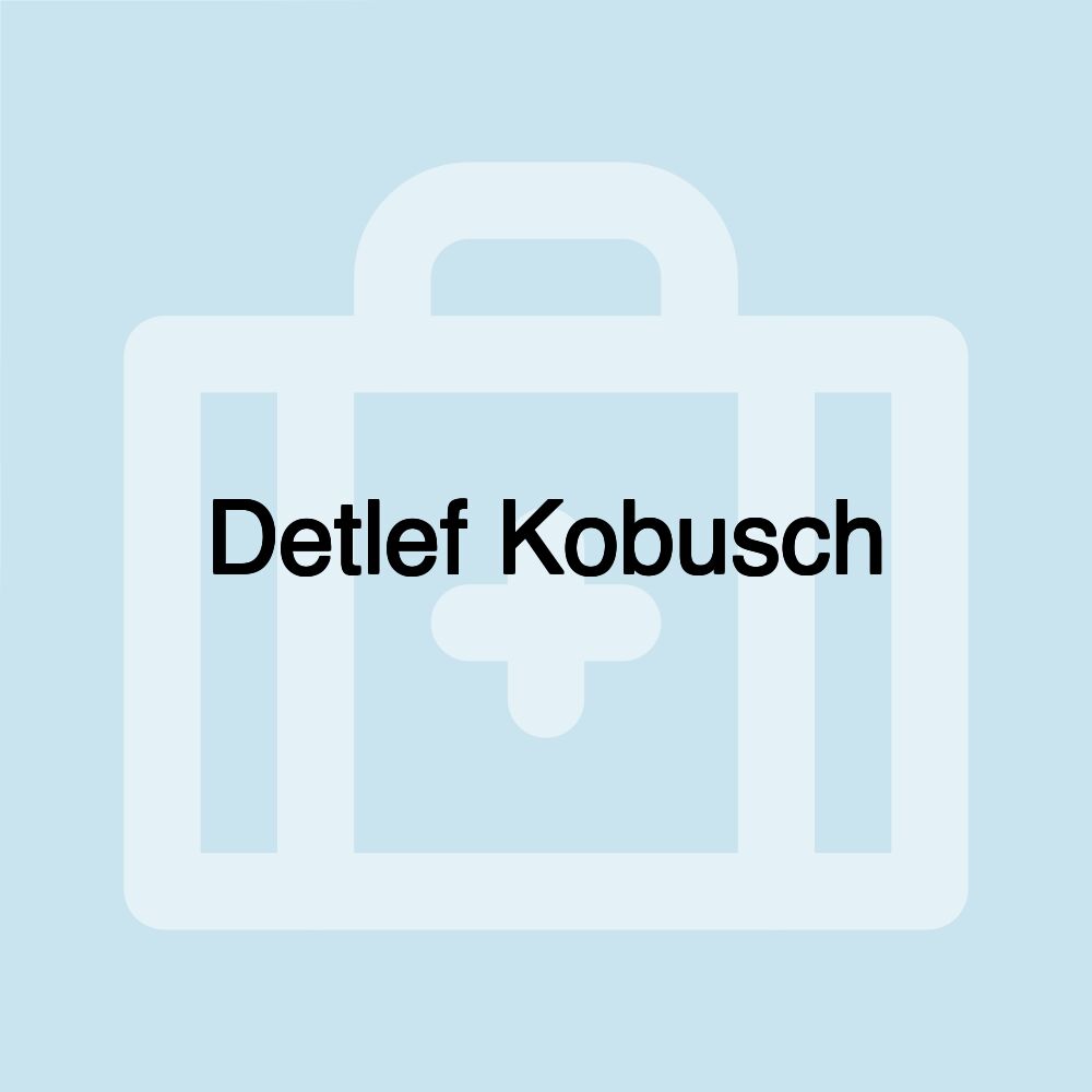 Detlef Kobusch