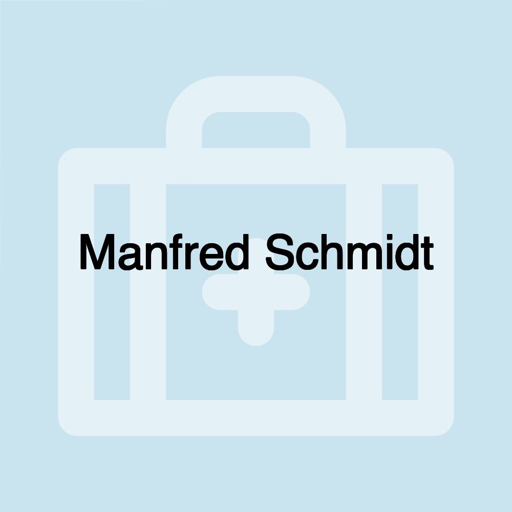 Manfred Schmidt