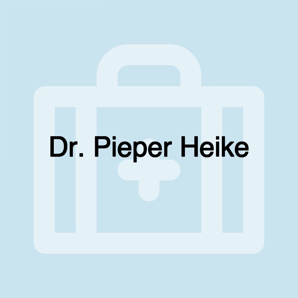 Dr. Pieper Heike