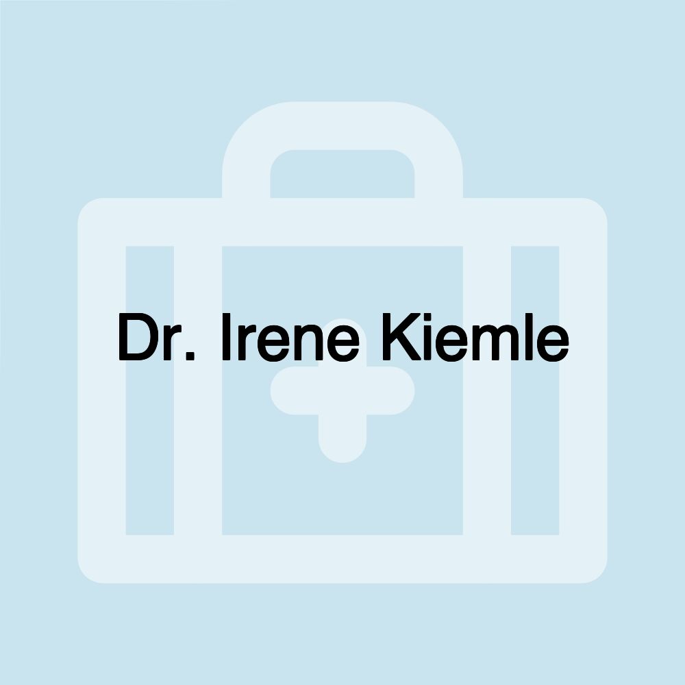 Dr. Irene Kiemle