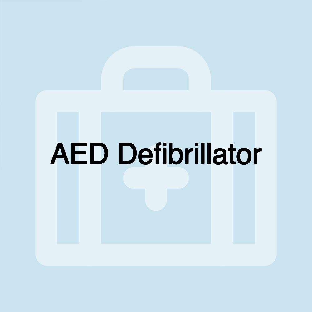 AED Defibrillator