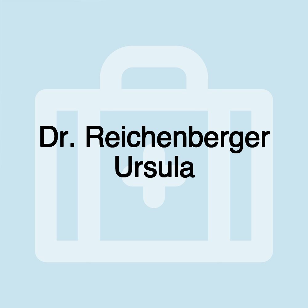 Dr. Reichenberger Ursula