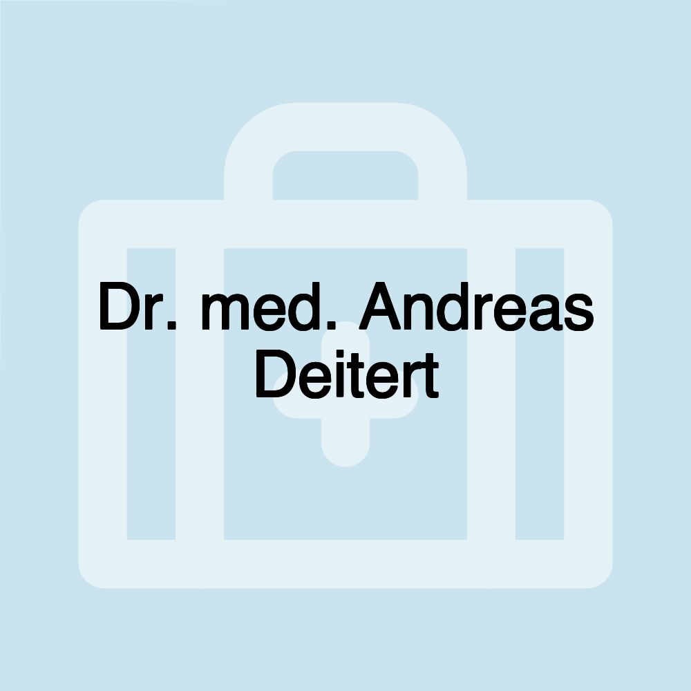 Dr. med. Andreas Deitert