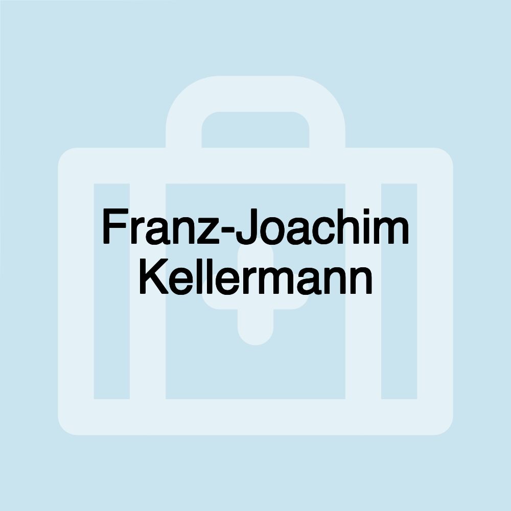 Franz-Joachim Kellermann