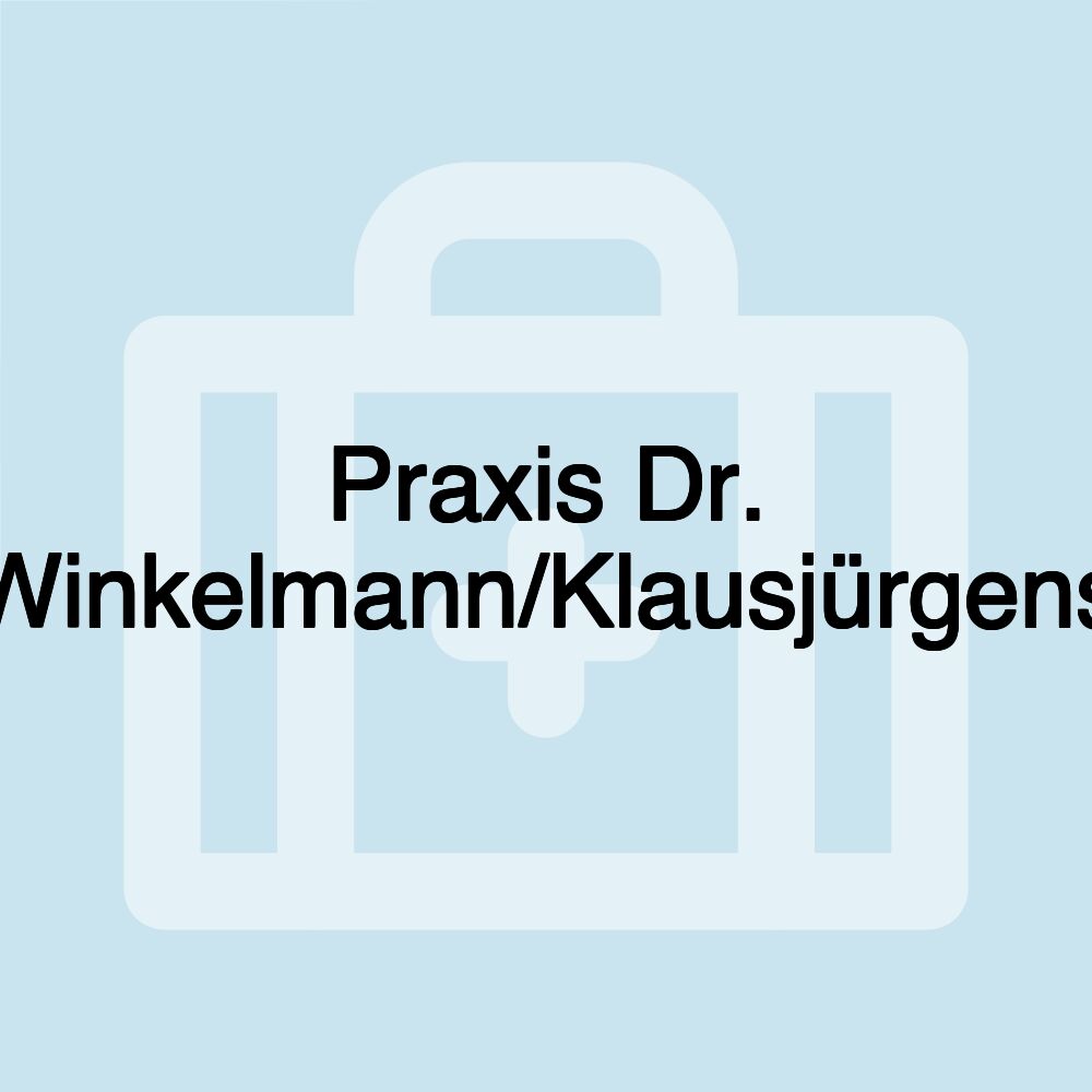 Praxis Dr. Winkelmann/Klausjürgens