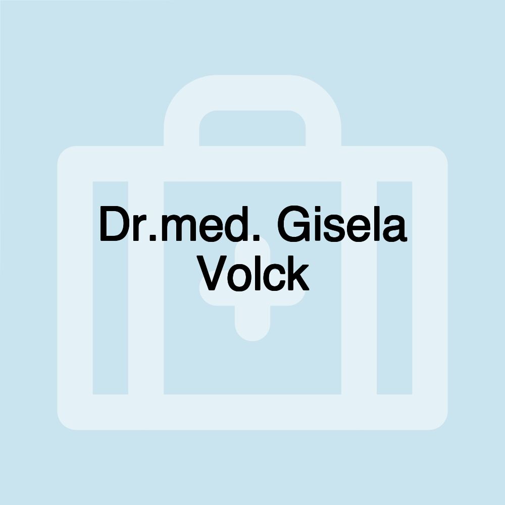 Dr.med. Gisela Volck