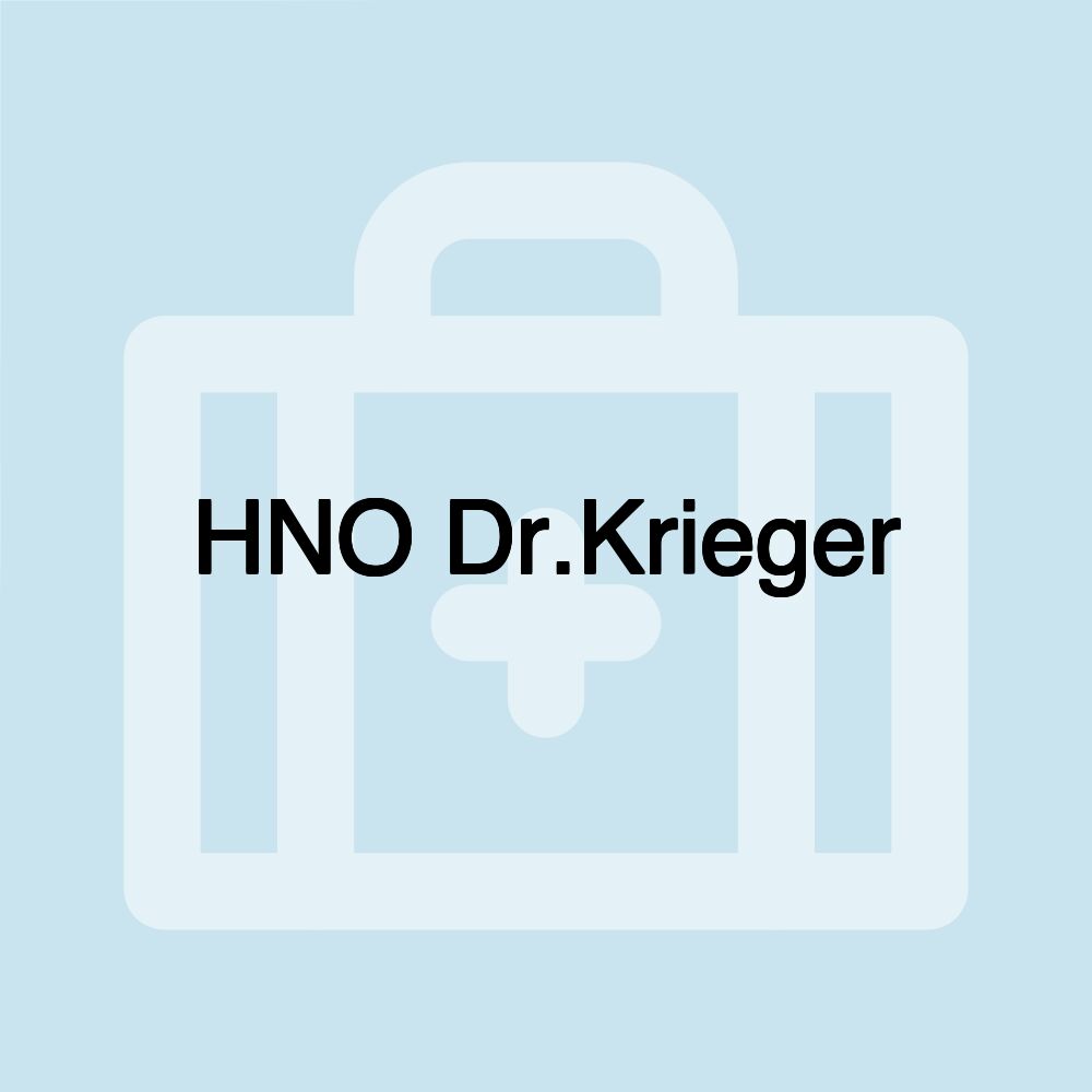 HNO Dr.Krieger