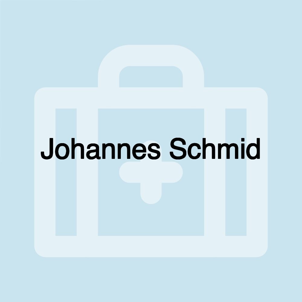 Johannes Schmid