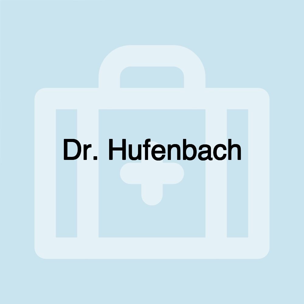 Dr. Hufenbach