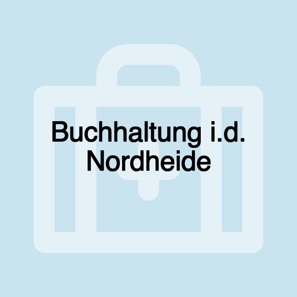 Buchhaltung i.d. Nordheide