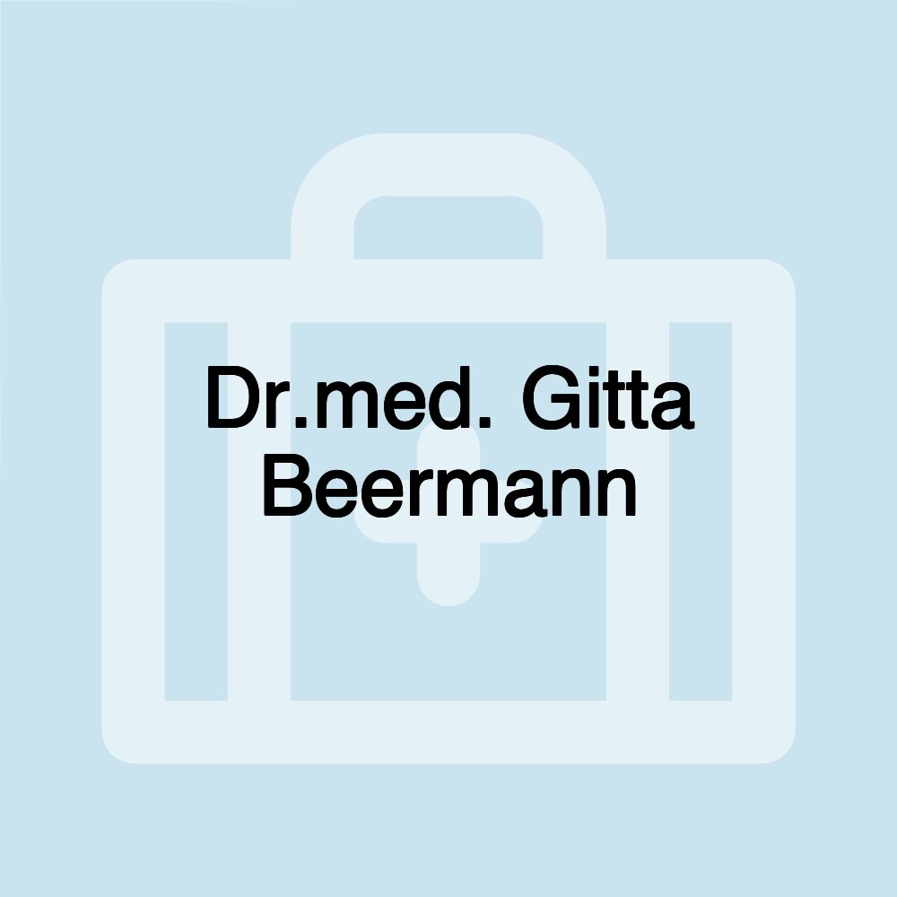 Dr.med. Gitta Beermann