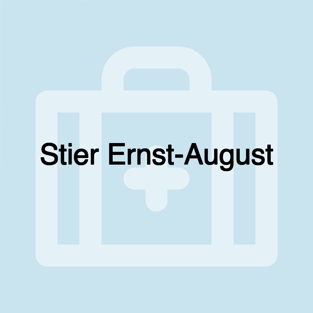 Stier Ernst-August