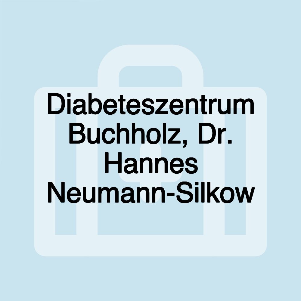 Diabeteszentrum Buchholz, Dr. Hannes Neumann-Silkow