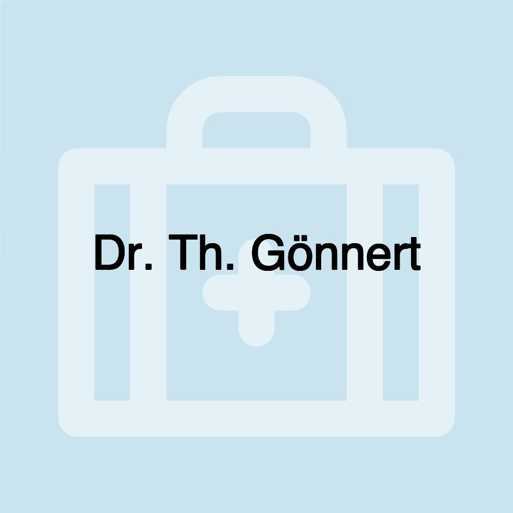 Dr. Th. Gönnert