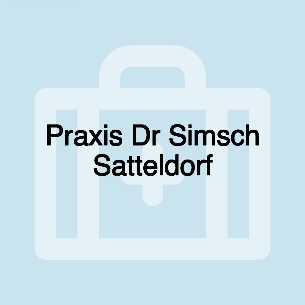 Praxis Dr Simsch Satteldorf