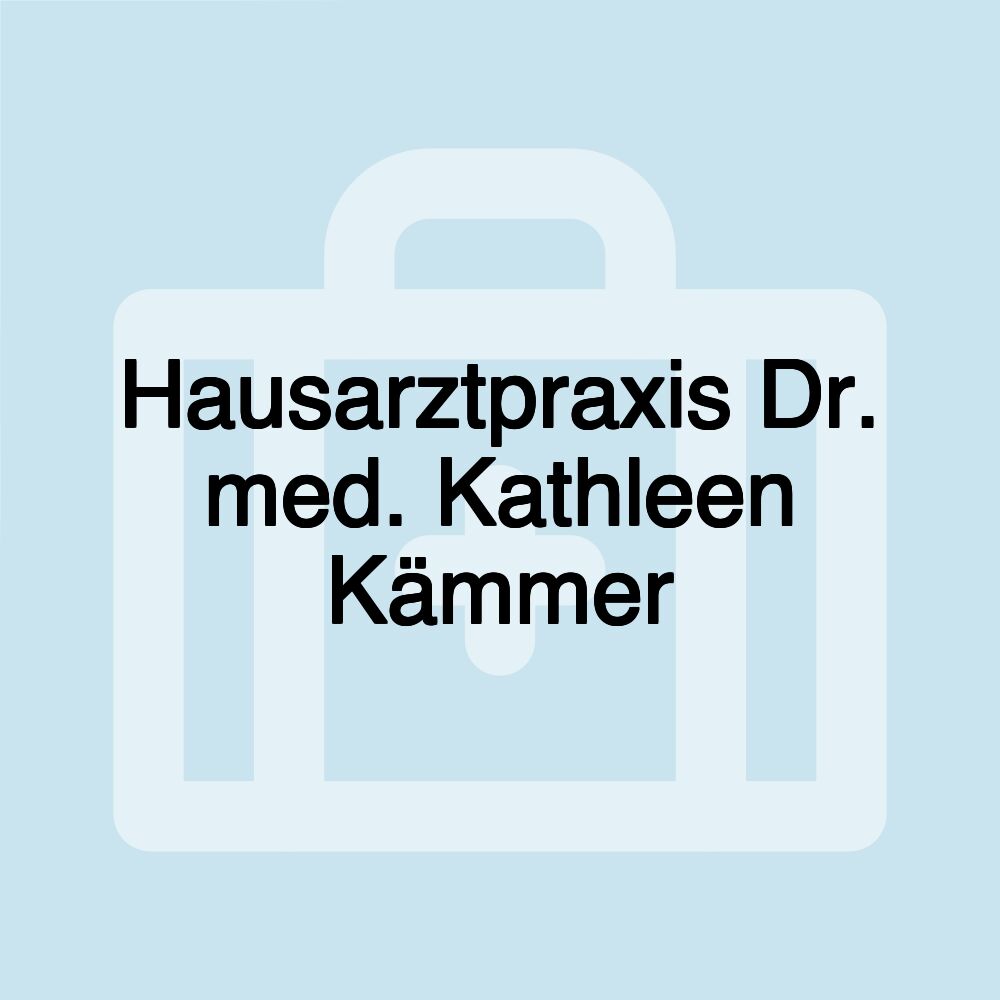 Hausarztpraxis Dr. med. Kathleen Kämmer