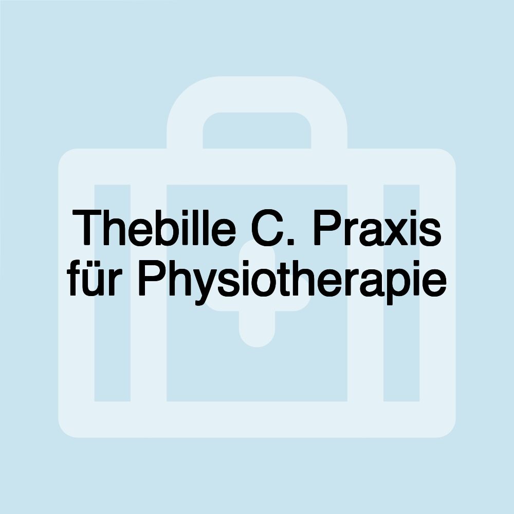 Thebille C. Praxis für Physiotherapie