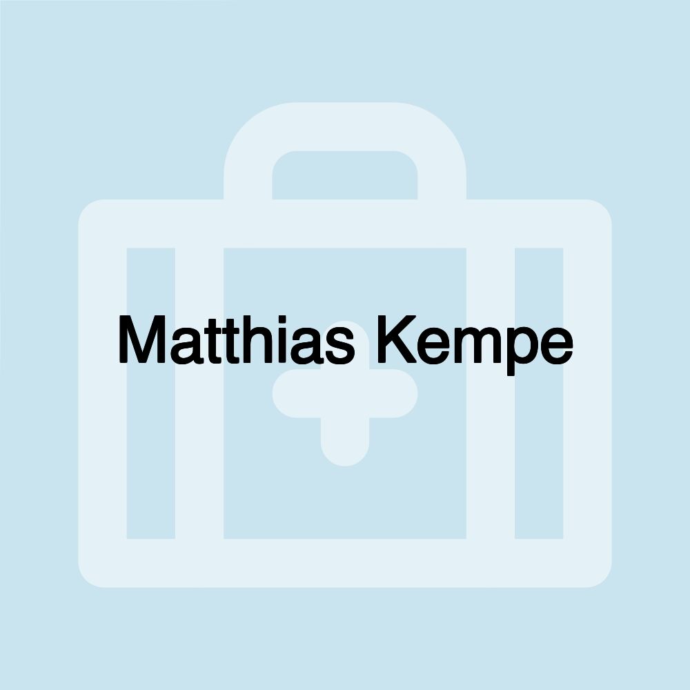 Matthias Kempe