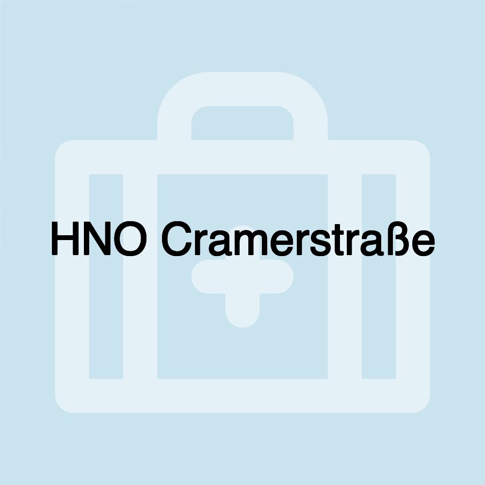 HNO Cramerstraße