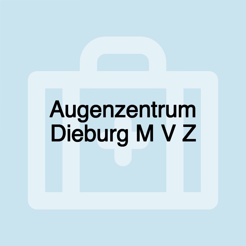 Augenzentrum Dieburg M V Z