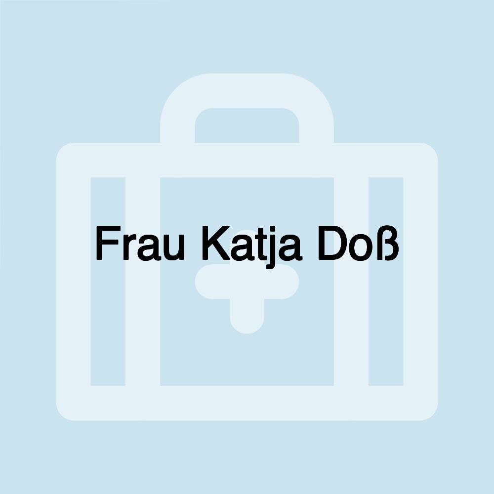 Frau Katja Doß