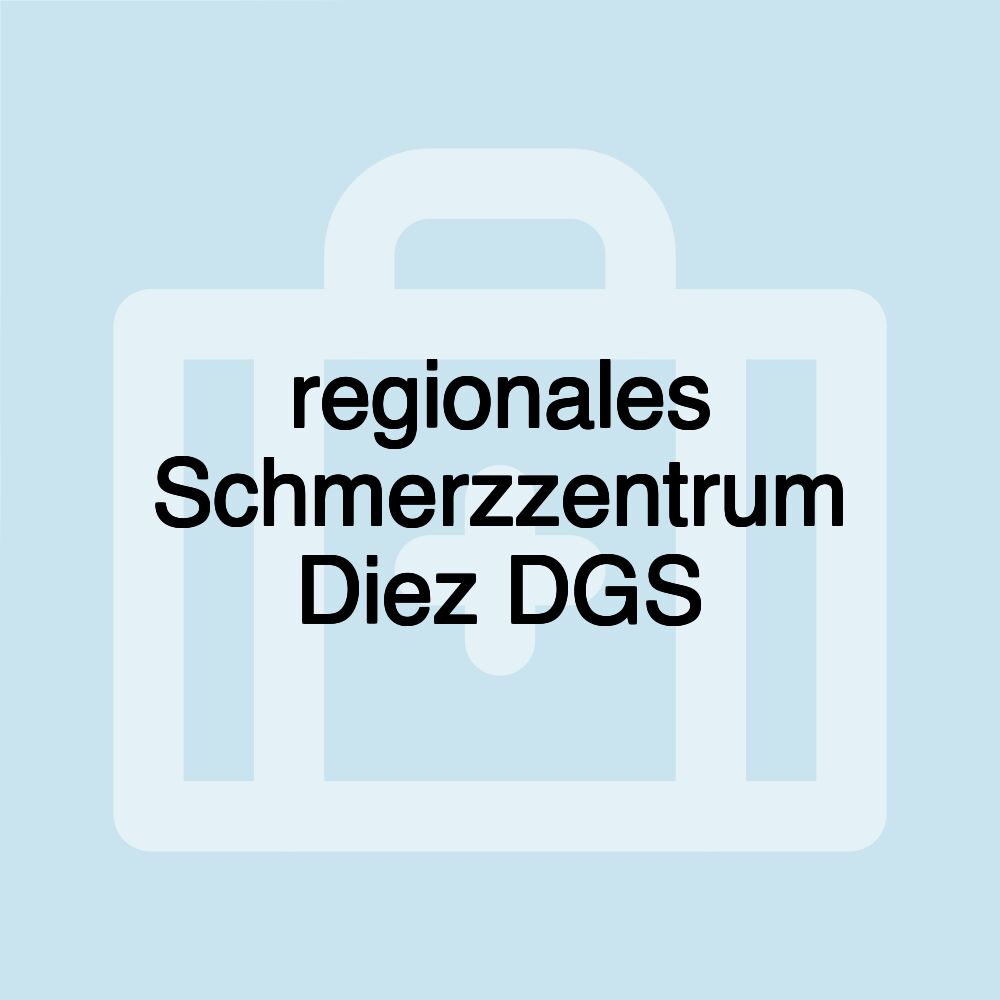 regionales Schmerzzentrum Diez DGS