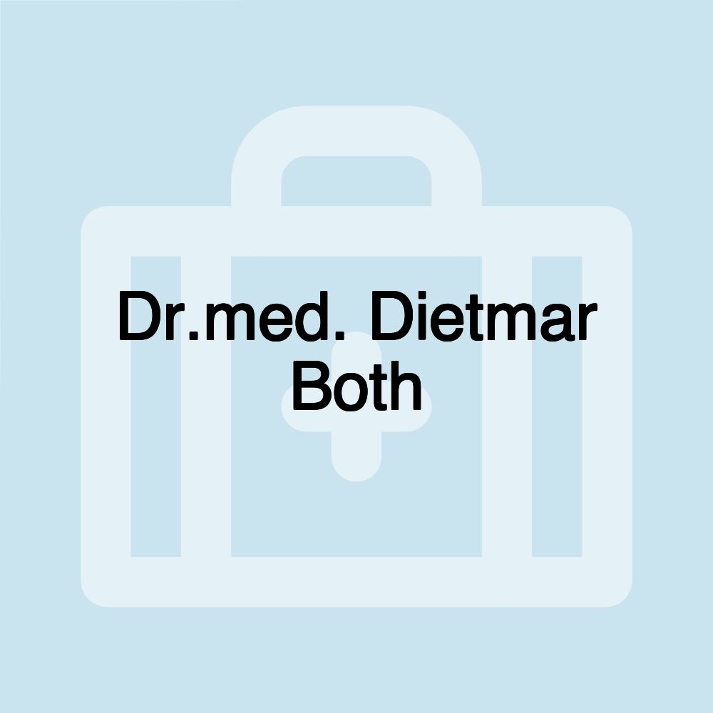 Dr.med. Dietmar Both