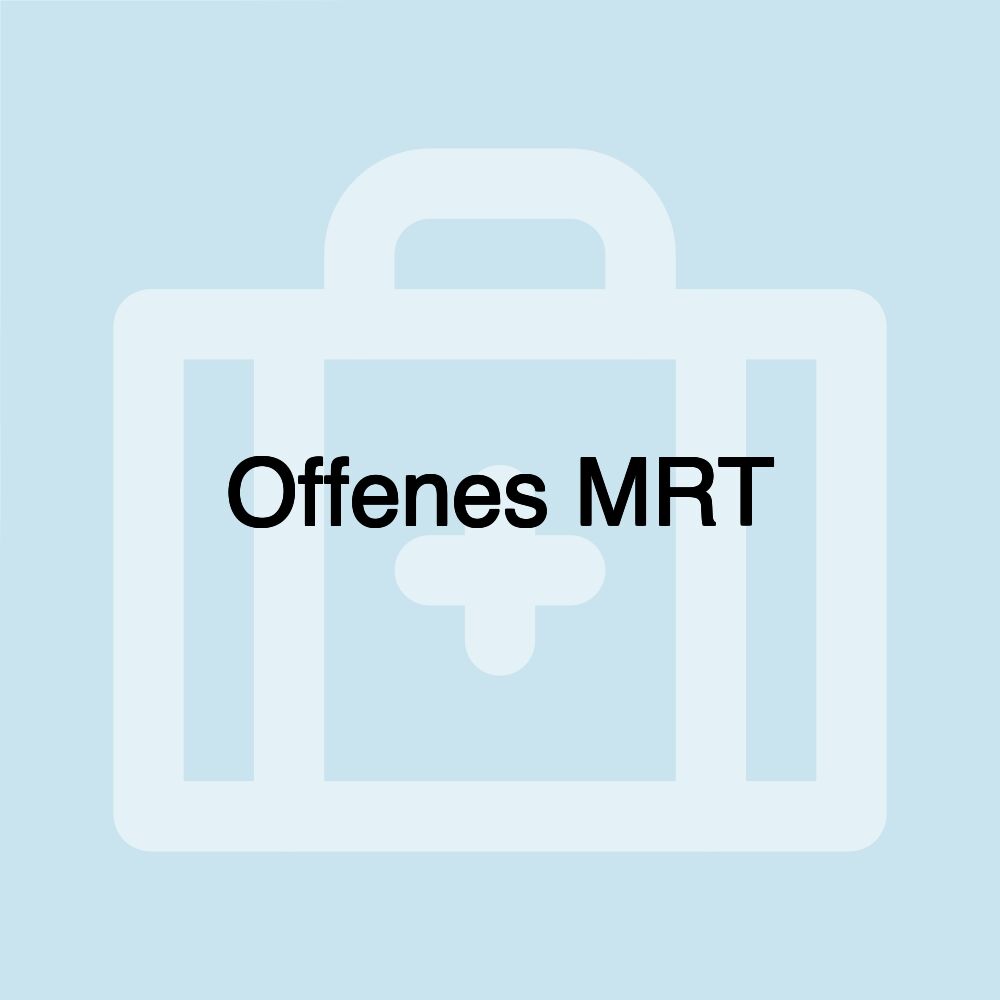 Offenes MRT