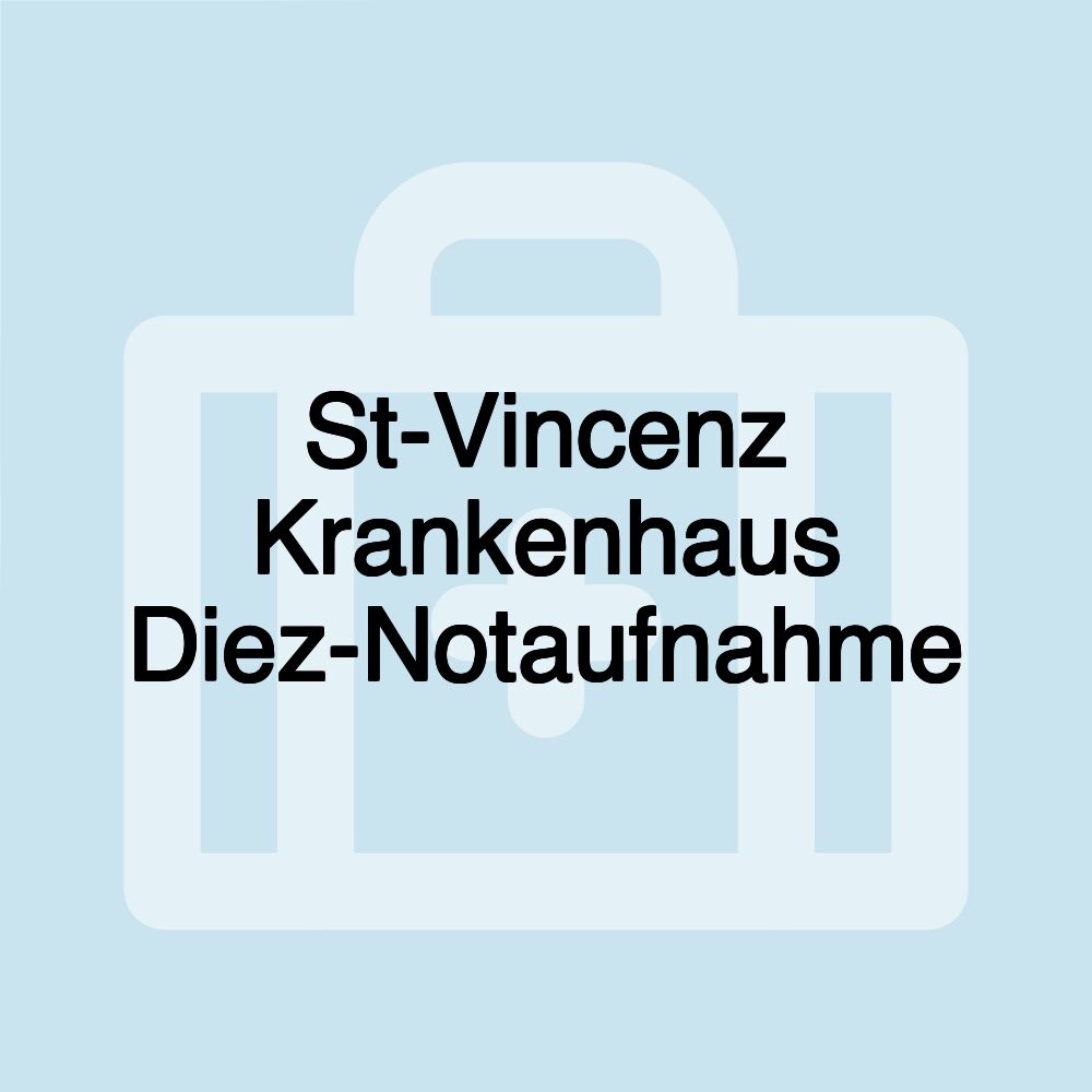 St-Vincenz Krankenhaus Diez-Notaufnahme