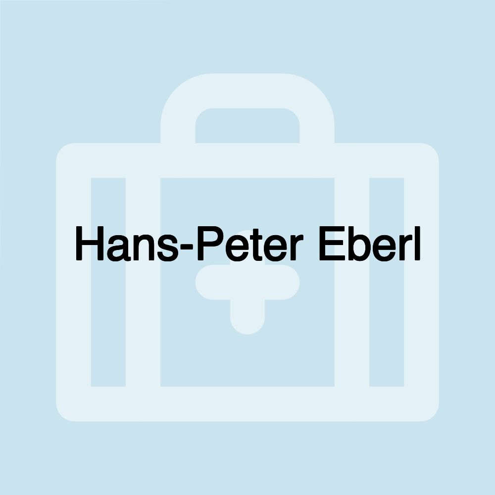 Hans-Peter Eberl