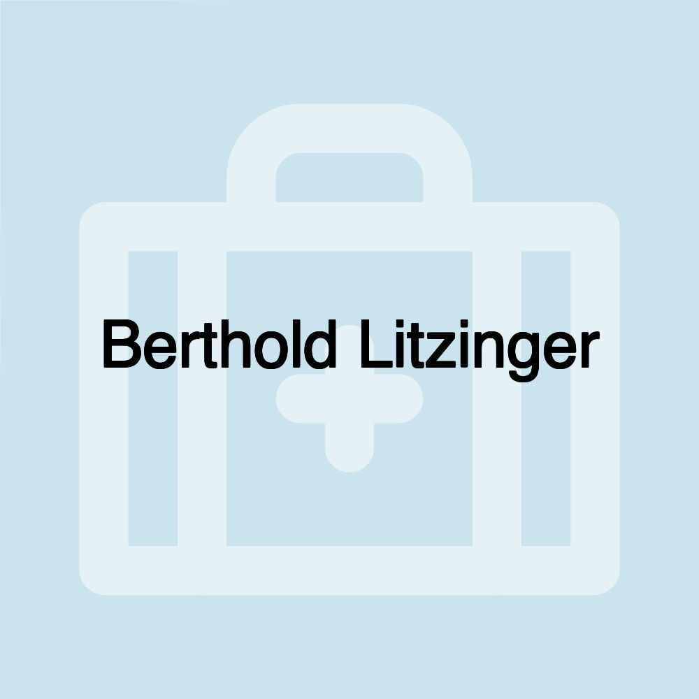 Berthold Litzinger