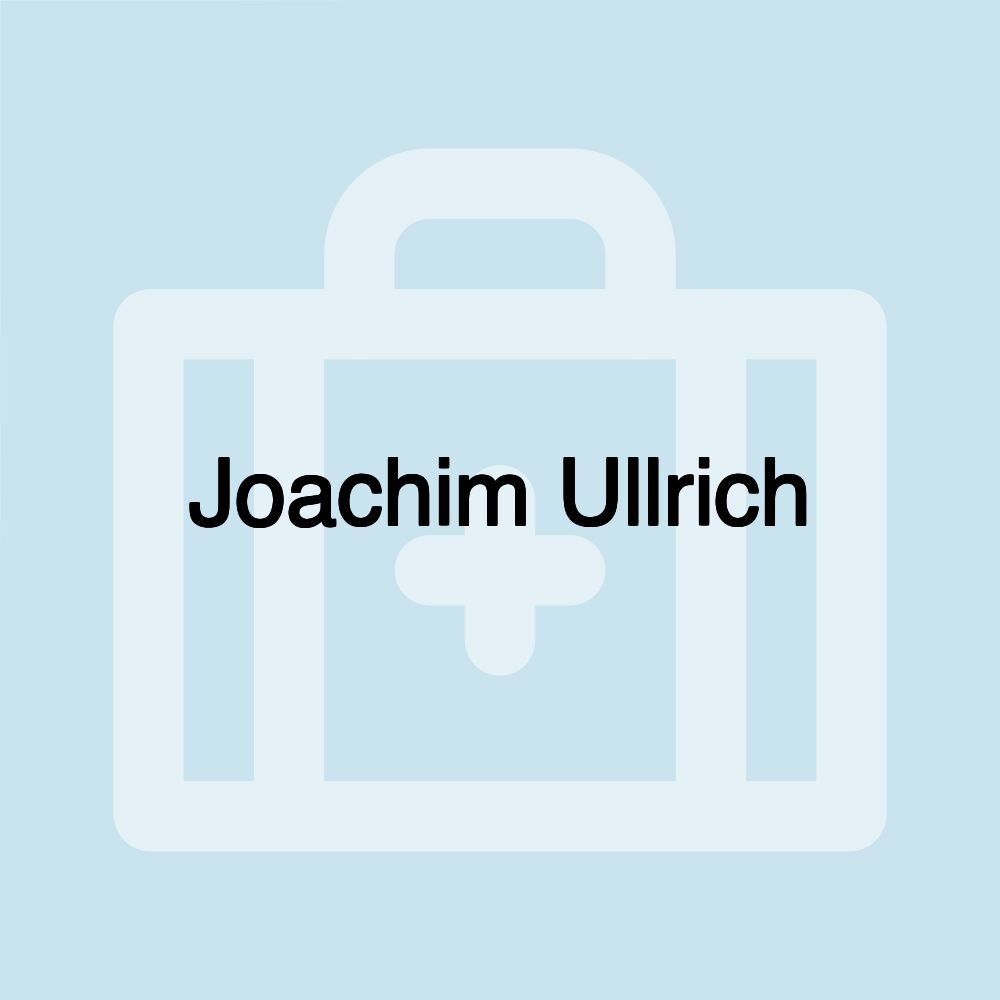 Joachim Ullrich