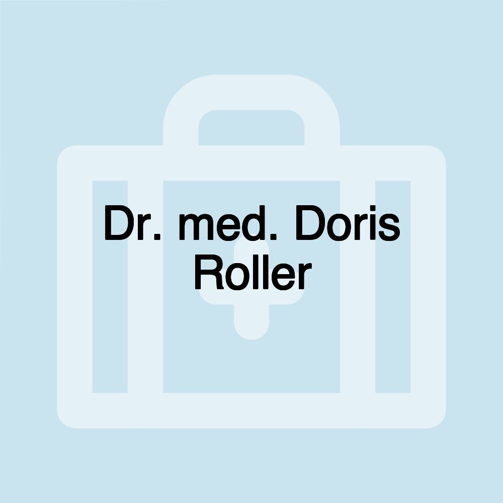 Dr. med. Doris Roller