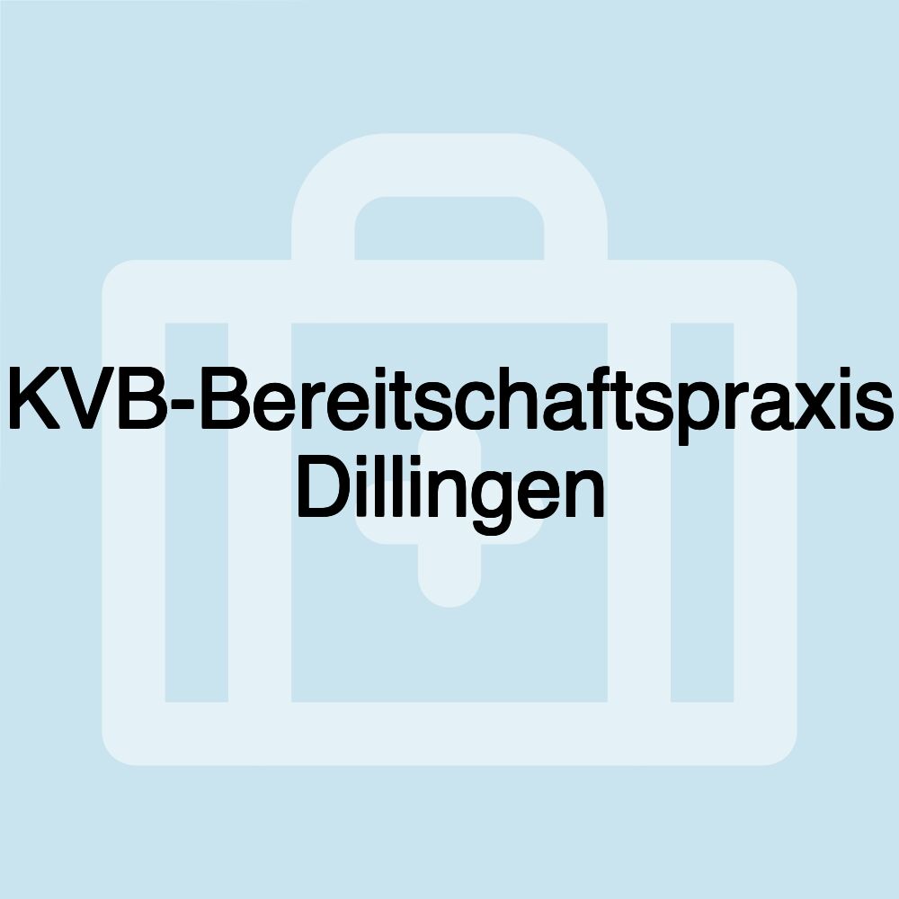 KVB-Bereitschaftspraxis Dillingen