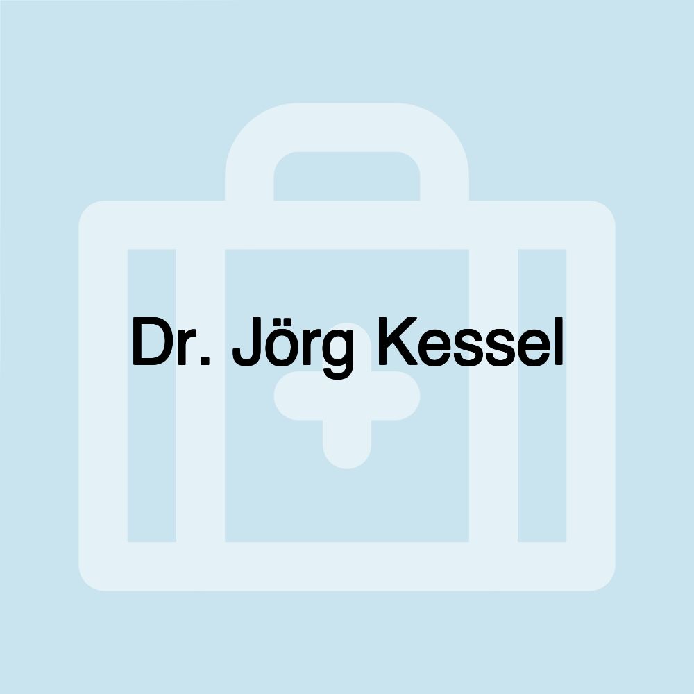 Dr. Jörg Kessel