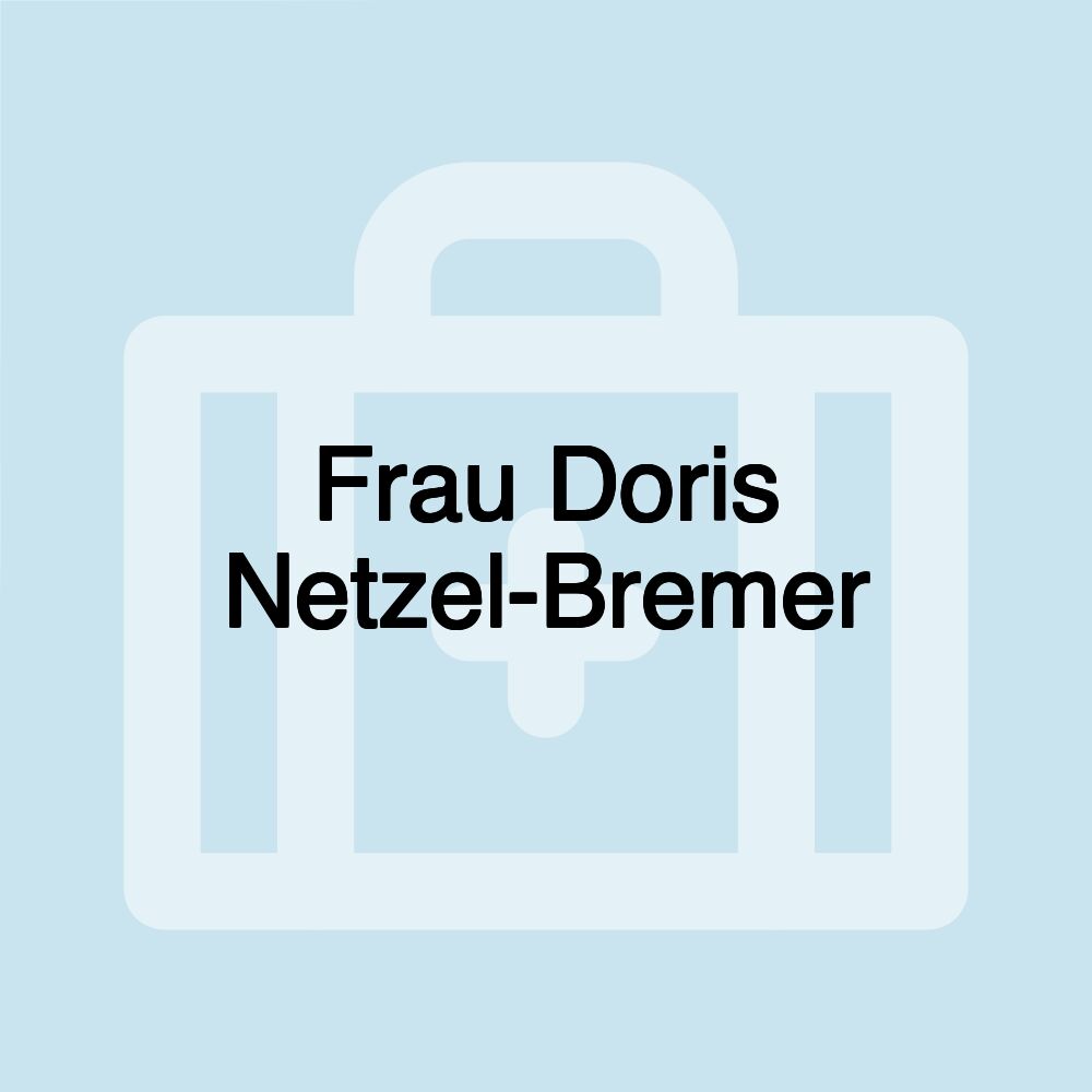 Frau Doris Netzel-Bremer