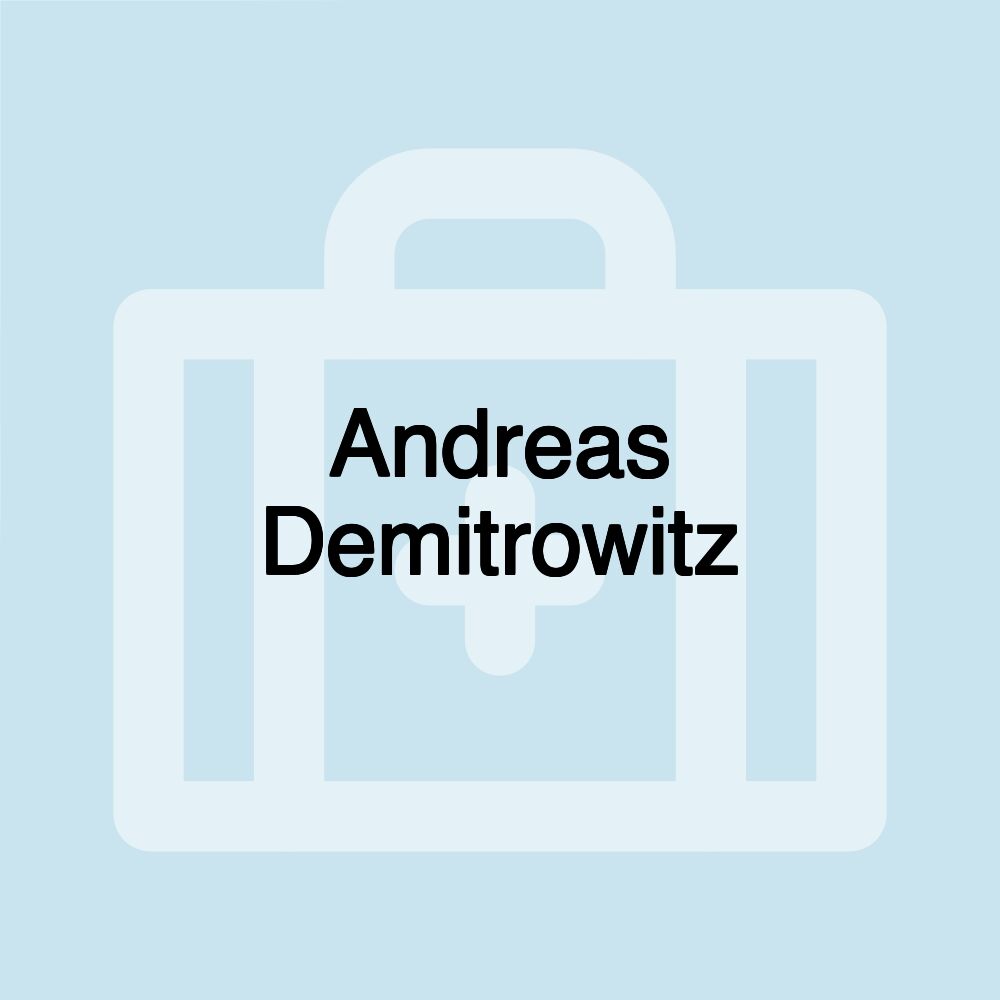 Andreas Demitrowitz