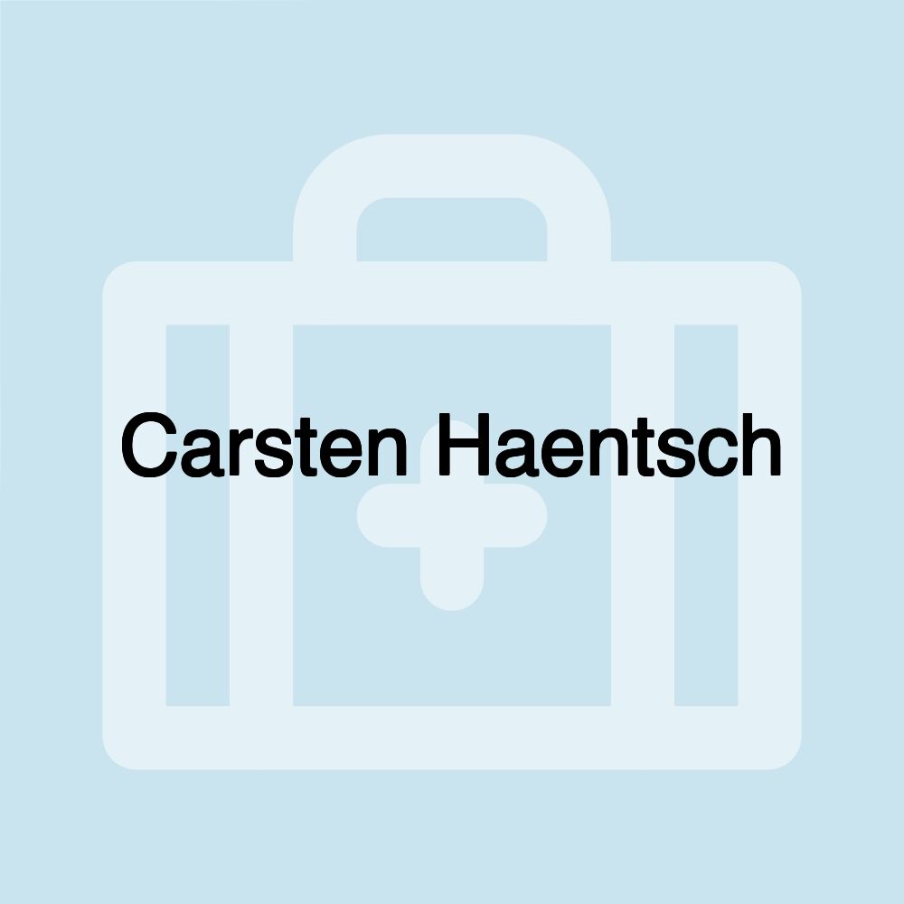 Carsten Haentsch