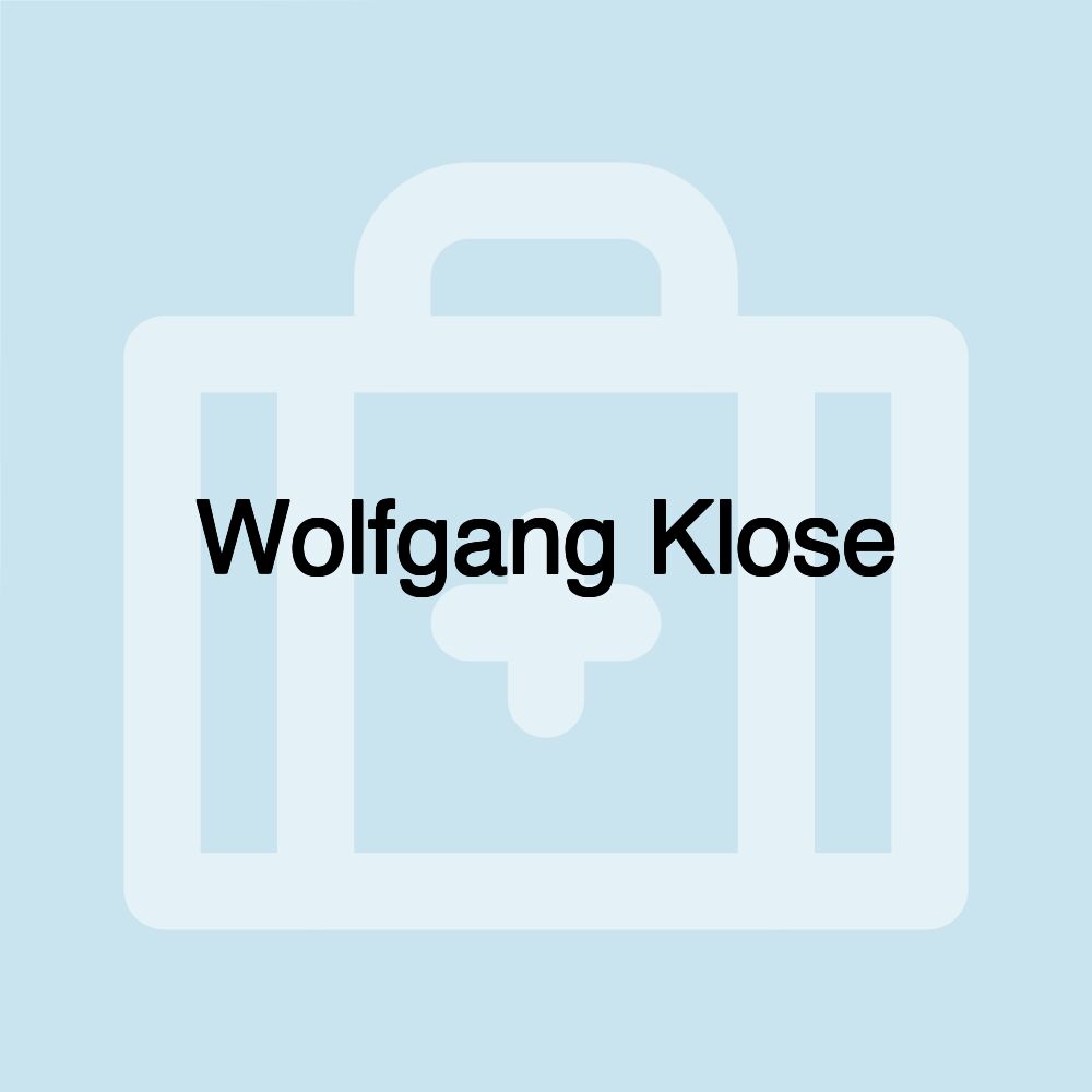 Wolfgang Klose