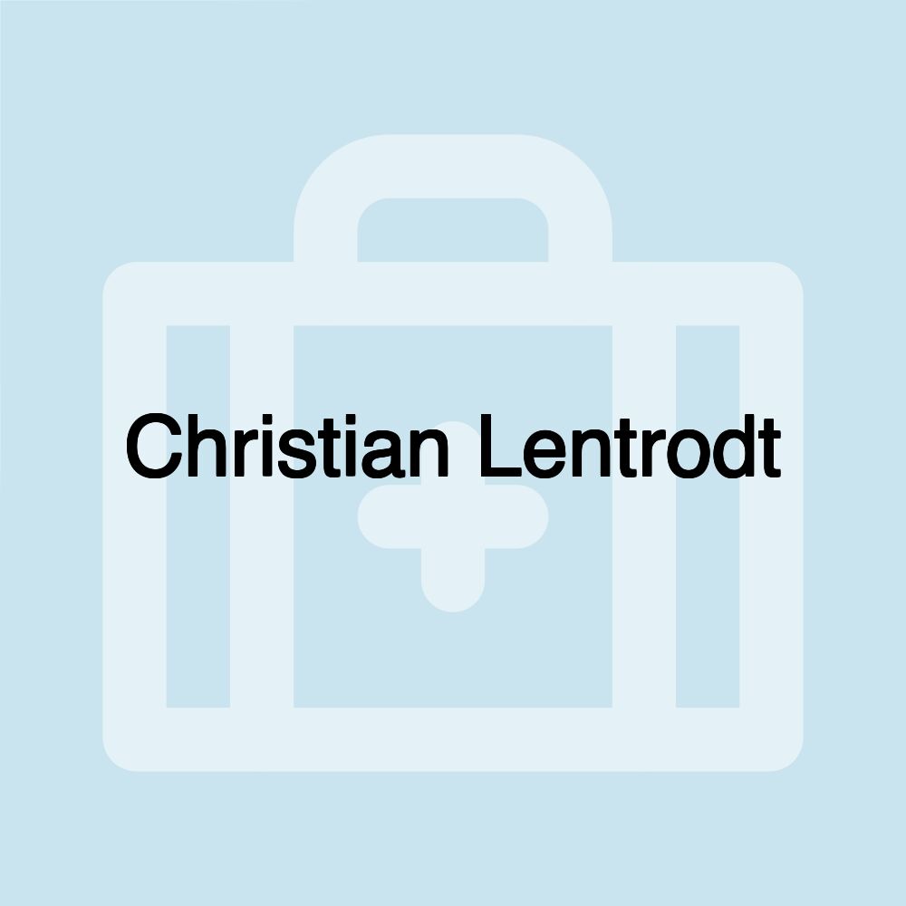 Christian Lentrodt