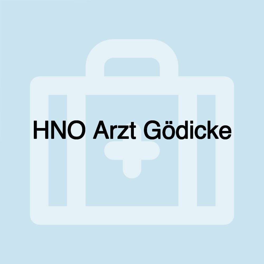 HNO Arzt Gödicke